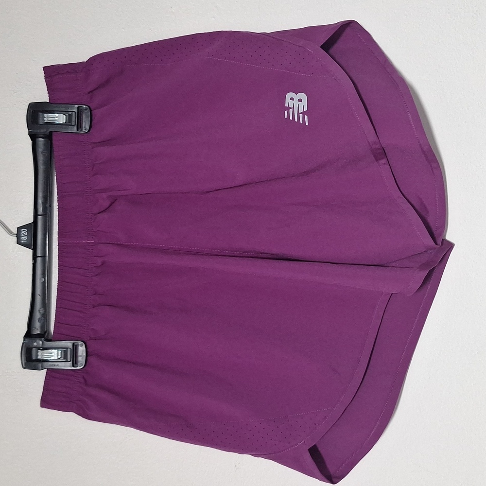 New Balance Purple Athletic Running Shorts